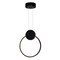 Cwi Lighting Pulley 10 in LED Black Mini Pendant 1297P10-1-101 - alternate 1